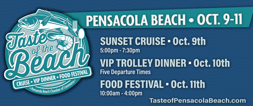 2025 Taste of Pensacola Beach Details.