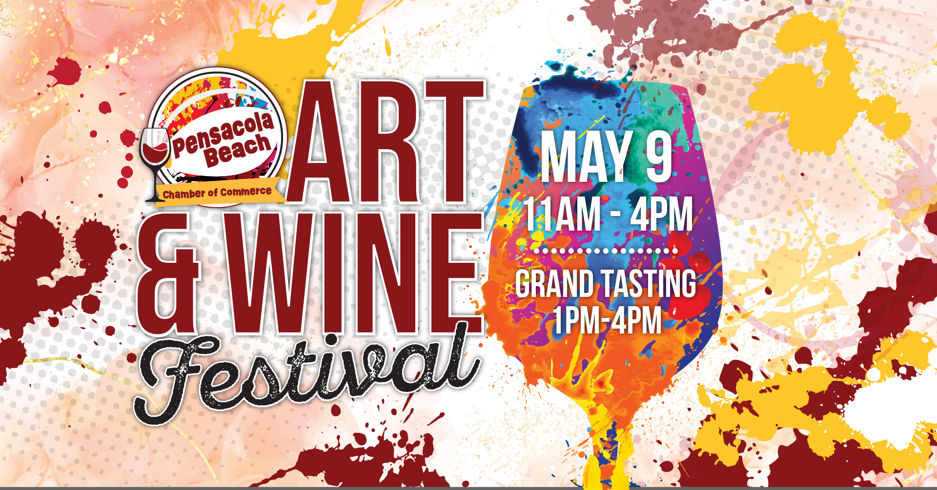 Art & Wine Festival poster