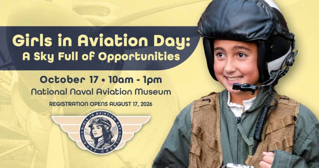 Girls in Aviation Dat at the National Naval Aviation Museum